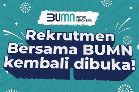 link pendaftaran rekrutmen bersama bumn 2023